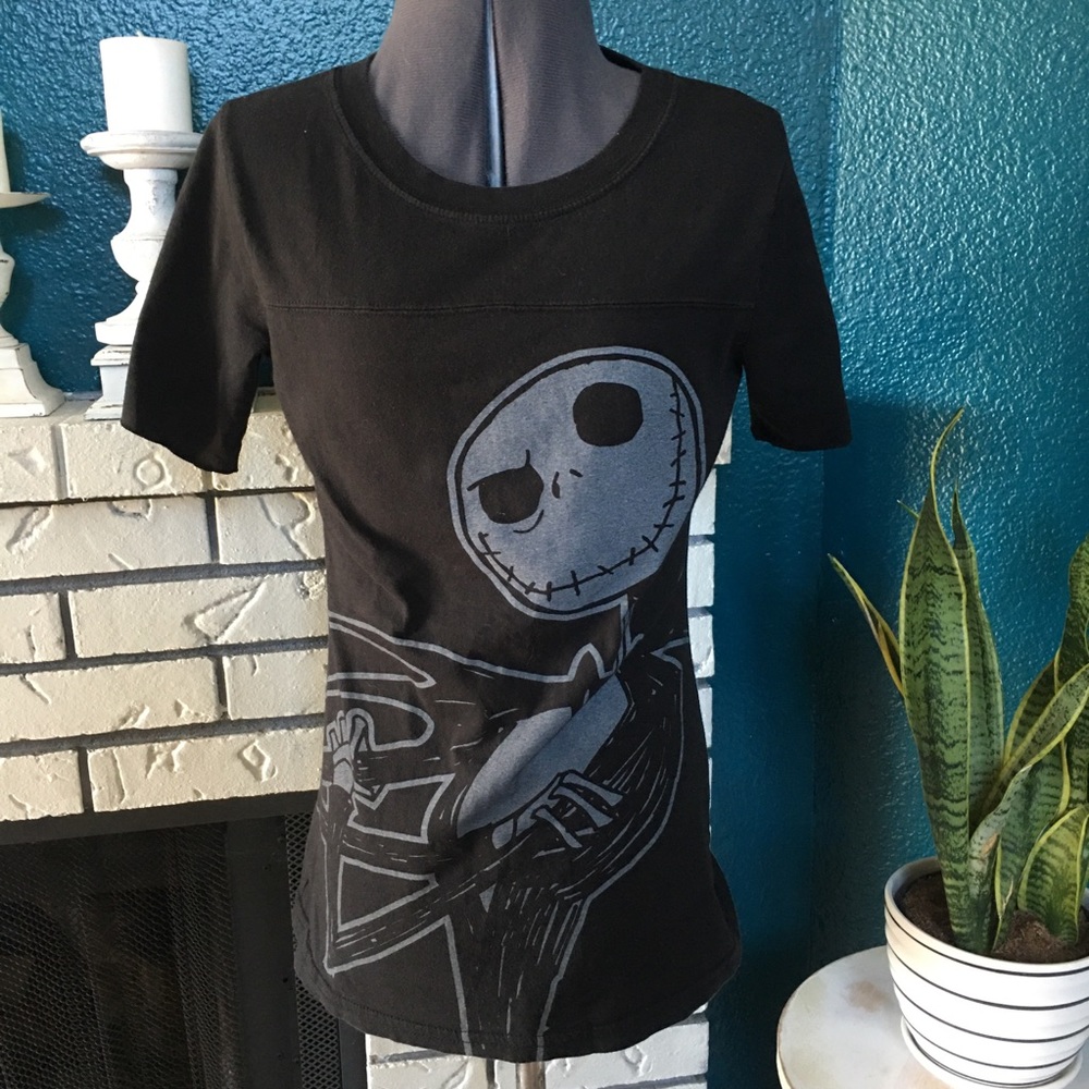 Disneyland Jack Skellington Football Top